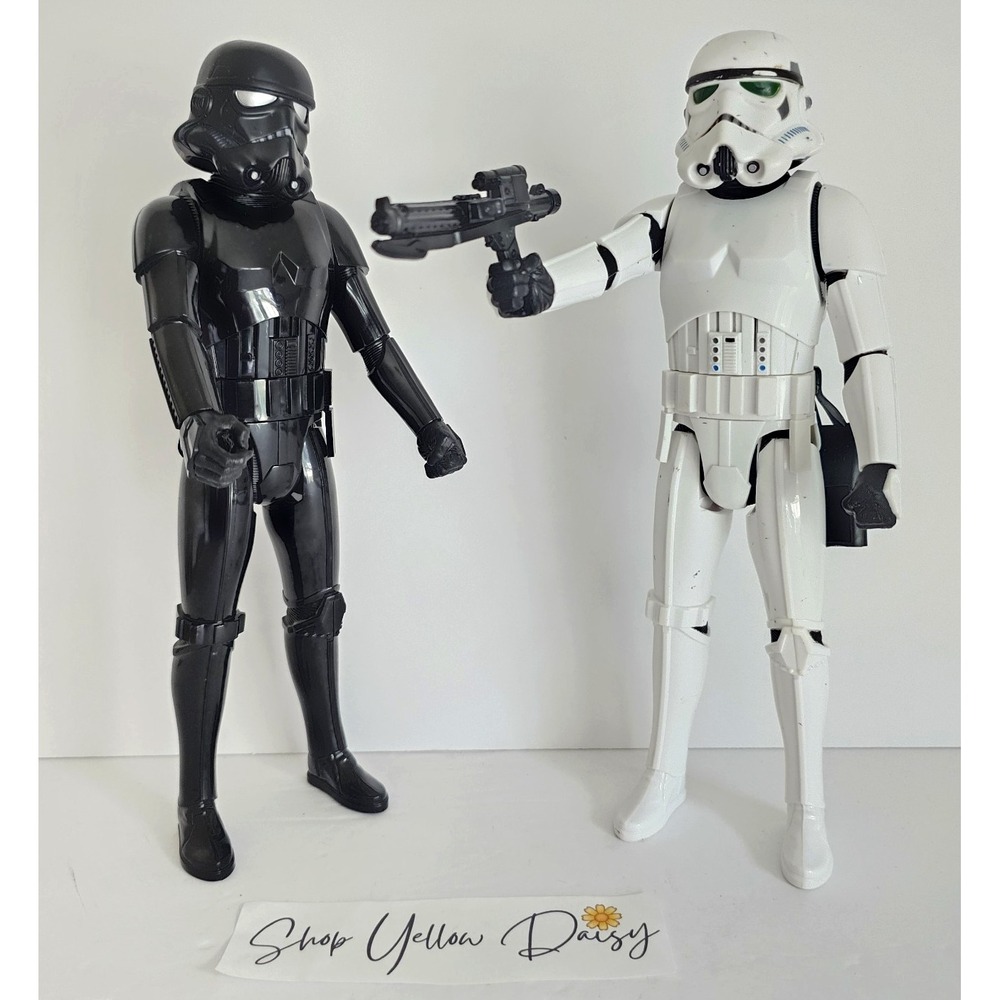 Hasbro Star Wars Stormtrooper & Shadow Trooper 12" Action Figure Set Light Up